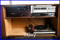 Mid Century Modern Stereo Console Credenza Prelude Ace Hi Radio Record Player M