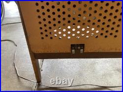 Mid-Century Vintage Admiral Record player, AM FM Radio, Wooden Console, stereo