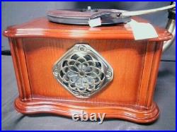 Mini Record Player Retro Phonograph Bluetooth Speaker MJ-209C New No Box