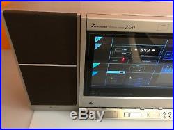 Mitsubishi Z-20 Interplay System Vertical Record Player/Stereo Receiver vintage
