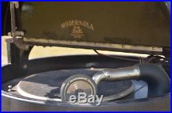 Modernola Phonograph Lamp Record Player 1920's Ragtime Big Band Parlor Music