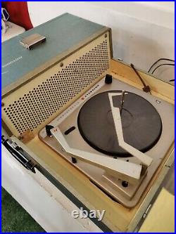 Motorola Vintage Record Player SH19B Works Great Four Tubes See Pictures