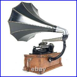NEAR MINT 1911 U. S. Lakeside Banner 2/4 Min Cylinder Phonograph Record Player