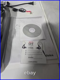NEW! Audio-Technica AT-LP60-USB Fully Automatic Belt-Drive Turntable Silver NEW! Audio-Technica AT-LP60-USB Fully Automatic Belt-Drive Turntable Silver