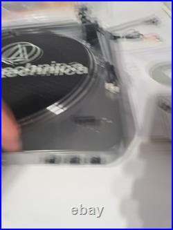 NEW! Audio-Technica AT-LP60-USB Fully Automatic Belt-Drive Turntable Silver NEW! Audio-Technica AT-LP60-USB Fully Automatic Belt-Drive Turntable Silver