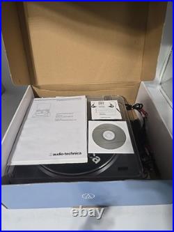 NEW! Audio-Technica AT-LP60-USB Fully Automatic Belt-Drive Turntable Silver NEW! Audio-Technica AT-LP60-USB Fully Automatic Belt-Drive Turntable Silver