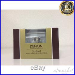 NEW DENON DL-301II MC Moving Coil Cartridge Record player genuine from JAPAN