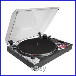 NEW Professional Belt-Drive Turntable. 33/45 RPM. DJ. Scratch. Record Player