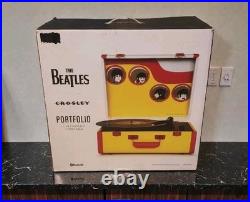 NEW The Beatles Crosley USB Portable Turntable Record Player Yellow Submarine