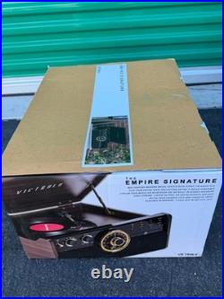 NEW Victrola The Empire Signature 6-in-1 Record Player With Built in Speakers