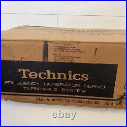 NEW- Vintage 1978 Technics SL-210 Turntable Record Player NEVER USED