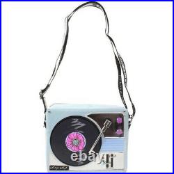 NWT Betsey KITSCH DJ Record Player Crossbody Purse Shoulder Bag Handbag RARE