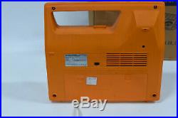 National Panasonic SG-338 Mini Portable Record Player Orange Turntable SG-338A