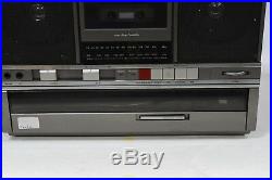 National Panasonic SG-J500 Stereo Music System Ghetto Blaster with Record Player