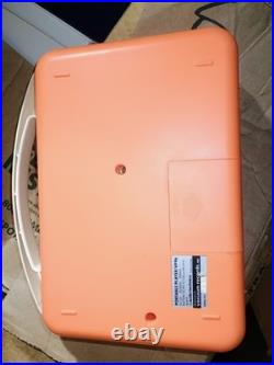 New Audio-Technica VP96 Portable Record Player Vacuum Records? Orange