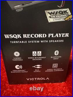 New STRANGER THINGS Victrola WSQK Record Player With Record BUNDLE SEALED