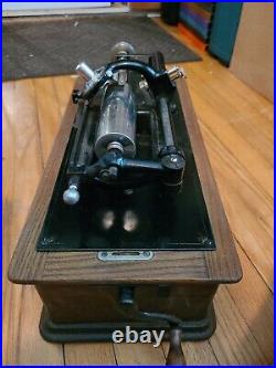 Nice Edison Home Phonograph Record Wax Cylinder Player Antique model a c d