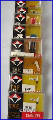 Nice Lot of 22 Vintage TAE Phonograph Record Player Turntable Stylus Needles NOS