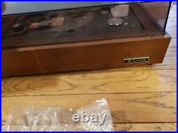 Nivico JVC SRP-471E-5 Stero Record Player turntable Japan 70s wood With box