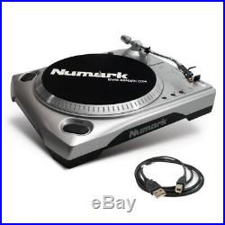 Numark TTUSB DJ Turntable Deck Record Player + USB Lead + Cart + Mac PC Software