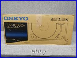 ONKYO CP-1050 Direct Drive Record Player Turntable Working with Defects