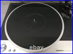 ONKYO CP-1050 Direct Drive Record Player Turntable Working with Defects