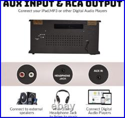 ORCC Bluetooth 3-speed 10-in-1 Record Player CD Cassette Nostalgic Turntable US ORCC Bluetooth 3-speed 10-in-1 Record Player CD Cassette Nostalgic Turntable US