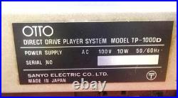 OTTO Record Player Tp-1000d Used