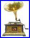 Octagon_Record_Player_Gramophone_Player_78_rpm_phonograph_Brass_Horn_Vintage_01_zguj