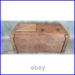 Old Tube Record Player Wood Cabinet Phonograph Turns Galvin Motorola Speaker 40s