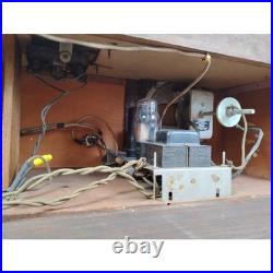 Old Tube Record Player Wood Cabinet Phonograph Turns Galvin Motorola Speaker 40s