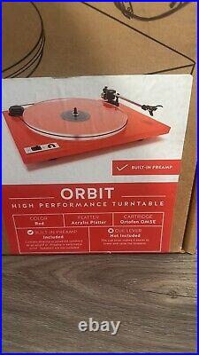 Orbit Turntable U-Turn Audio RED NEW IN BOX