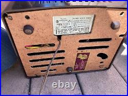 Original RCA VICTOR 45-EY-2 RECORD PLAYER PHONOGRAPH working withcase & records