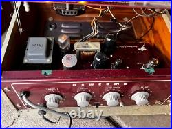 POWERS ON NEWCOMB TR-16- C Tube 6v6 phonograph Record Player vintage Guitar POWERS ON NEWCOMB TR-16- C Tube 6v6 phonograph Record Player vintage Guitar