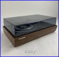 Panasonic RD-9090 Automatic Turntable Tested with Lid