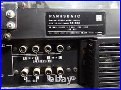 Panasonic SD-203 FM/AM Stereo Music Center Record Player Receiver Works Japan