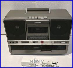 Panasonic SG-J500 AM FM Radio Cassette Record Player Boombox Portable Works