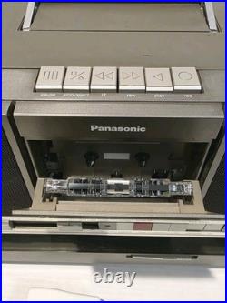 Panasonic SG-J500 AM FM Radio Cassette Record Player Boombox Portable Works