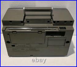 Panasonic SG-J500 AM FM Radio Cassette Record Player Boombox Portable Works