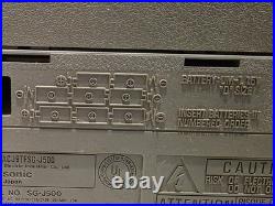 Panasonic SG-J500 AM FM Radio Cassette Record Player Boombox Portable Works