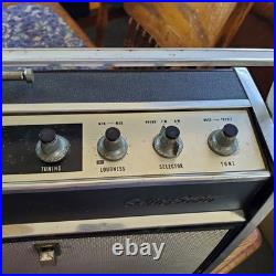 Panasonic Vintage Portable AM/FM Radio Phonograph Record Player SG-610 Works