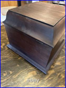 Pathe Phonograph Record Player Model III, Portable Table Top Style