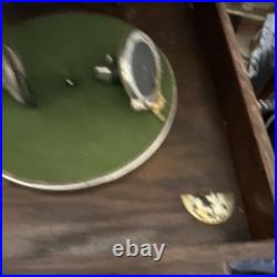 Pathe Phonograph Record Player Portable Table Top Style