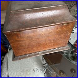 Pathe Phonograph Record Player Portable Table Top Style