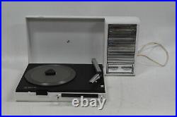 Philips GF-110 Portable Record Player Turntable Briefcase Type Vintage 1970's