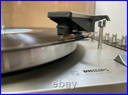 Philips GF 808 Turntable System Amplifier Record Player 45 33 RPM 22GF808