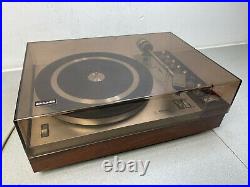 Philips GF 808 Turntable System Amplifier Record Player 45 33 RPM 22GF808