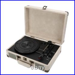 Phonograph BT 5.0 Turntable 33/45/78 RPM Vinyl Record Player 100-240V Phonograph BT 5.0 Turntable 33/45/78 RPM Vinyl Record Player 100-240V