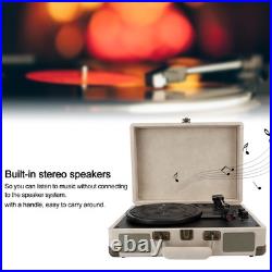 Phonograph BT 5.0 Turntable 33/45/78 RPM Vinyl Record Player 100-240V Phonograph BT 5.0 Turntable 33/45/78 RPM Vinyl Record Player 100-240V