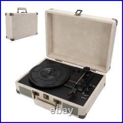 Phonograph BT 5.0 Turntable 33/45/78 RPM Vinyl Record Player 100-240V Phonograph BT 5.0 Turntable 33/45/78 RPM Vinyl Record Player 100-240V